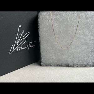 14k real gold 16” chain necklace perfect gift box chain necklace